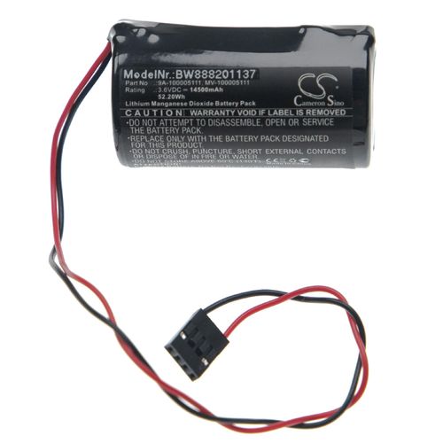 vhbw Batterie compatible avec Cameron Nuflo MC-II Plus, MC-II Plus EXP, MC-III Plus EXP Flow Analyzer outil de mesure (14500mAh 3,6V Li-MnO2)