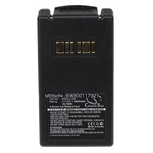 Vhbw Batterie Compatible Avec Datalogic Falcon X3 Plus, Falcon X4 Scanner De Code-Barre Pos (6800mah, 3,7v, Li-Ion)