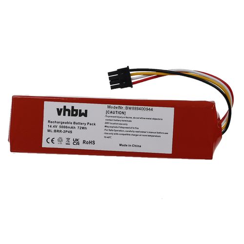 vhbw Batterie compatible avec Dreame D9, D10 Plus, D10s, D10, Bot L10 Ultra, L10 Pro Plus, L10s, L20 robot lectromnager (5000mAh, 14,4V, Li-ion)