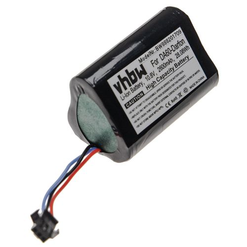 vhbw Batterie compatible avec Ecovacs TCR360 robot lectromnager (2600mAh, 10,8V)