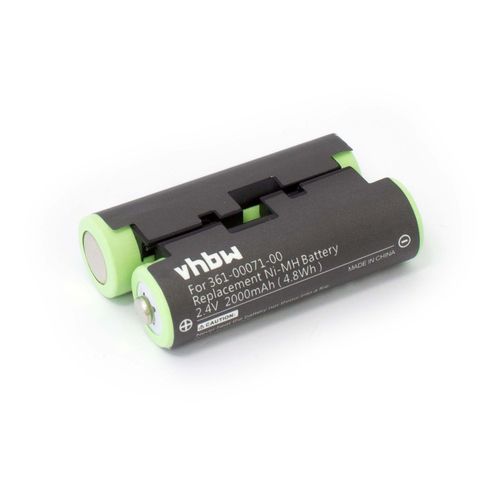 vhbw batterie compatible avec Garmin Striker 4, 4 Fishfinder systme de navigation GPS (2000mAh, 2,4V, NiMH)