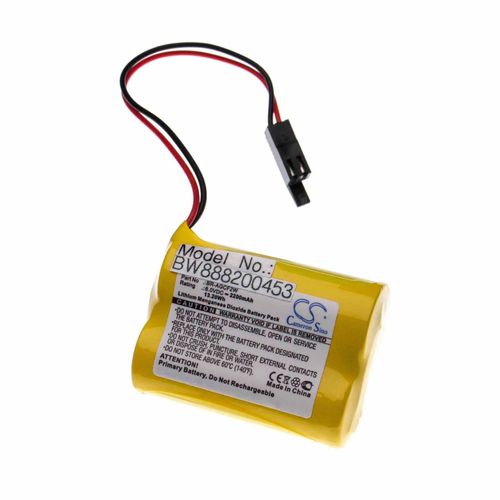 vhbw batterie compatible avec GE / Fanuc A06B-6093-K001, A98L-0031-0011/L servo-amplificateur servo-rgulateur (2200mAh, 6V)