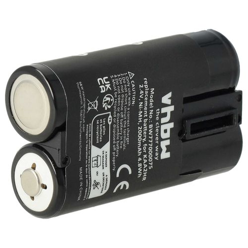 vhbw Batterie compatible avec Kodak EasyShare CX7330, CX7220, CX7300, CX7310, CX7430, CX7525, CX6330, CX6445 appareil photo (2000mAh, 2,4V, NiMH)