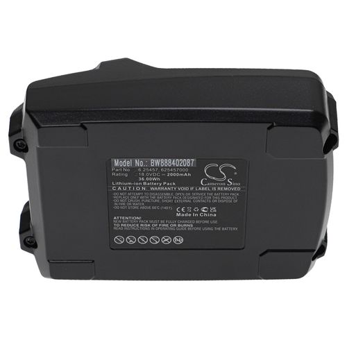 Vhbw Batterie Compatible Avec Metabo Sb 18 Lt 602103500, Sb 18 Lt 602103670, Sb 18 Lt 602103840 Outil lectrique (2000 Mah, Li-Ion, 18 V)