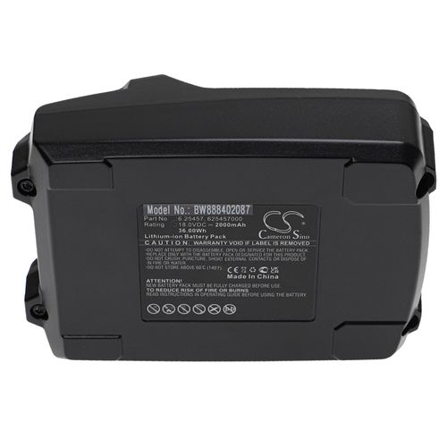 Vhbw Batterie Compatible Avec Metabo Sb18 Ltx, Sb 18 Lt Set 602103640, Sb 18 Lt Set 602103960 Outil lectrique (2000 Mah, Li-Ion, 18 V)