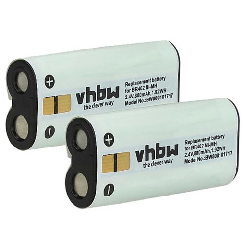Vhbw Batterie Compatible Avec Olympus Ds-3300, Ds-2300, Ds-5000, Ds-4000, Ds-5000id Dictaphone (800mah, 2,4v, Nimh)