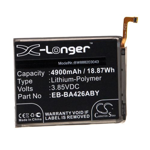 Vhbw Batterie Compatible Avec Samsung Galaxy A32, A32 5g 2021, A326, A42, A42 5g 2020 Smartphone (4900mah, 3,85v, Li-Polymre)