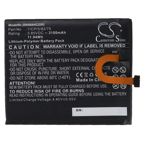 Vhbw Batterie Compatible Avec Umi Umidigi A3 Tlphone Portable (3100mah, 3,85v, Li-Polymre)