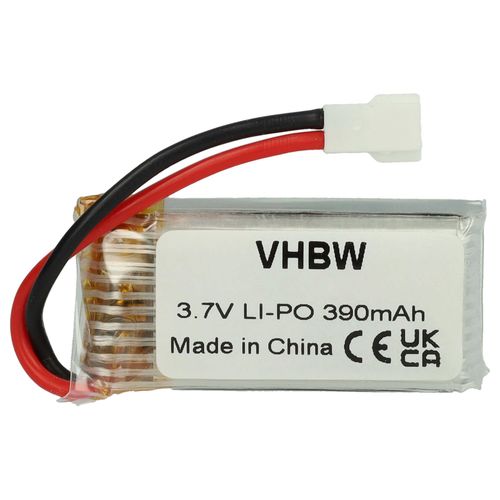 Vhbw Batterie Compatible Avec Walkera Genius Cp, Hm Mini Cp-Z17, Mini Cp, Mini Pet Drone (390mah, 3,7v, Li-Polymre)