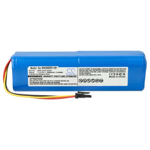 Vhbw Batterie Compatible Avec Xiaomi Mi Robo Robot lectromnager (5200mah, 14,4v, Li-Ion)