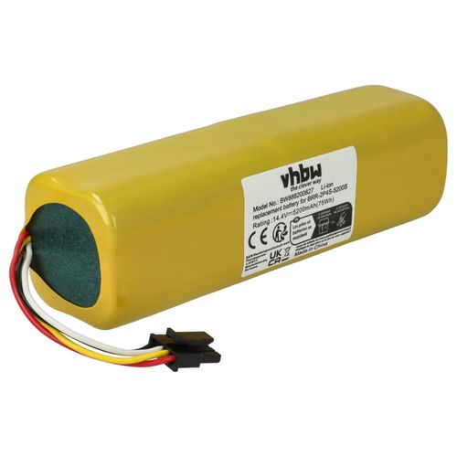 vhbw Batterie compatible avec Xiaomi Mijia ROBOROCK S50, ROBOROCK S51 robot lectromnager (5200mAh, 14,4V, Li-ion)