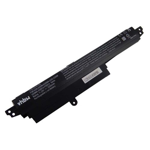 vhbw batterie Li-Ion 2200mAh (11.25V) noir pour Notebook ordinateur Asus VivoBook X200CA-CT161H, X200CA-db01T, X200MA et A31LM9H, A31LMH2, A31N1302.