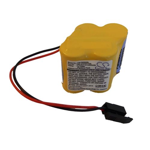 vhbw Batterie Li-Ion 4400mAh (6V) pour Ge Fanuc Amplifier BETA iSVSP, Amplifier BETA iSVSPc comme BR-2/3AGCT4A.