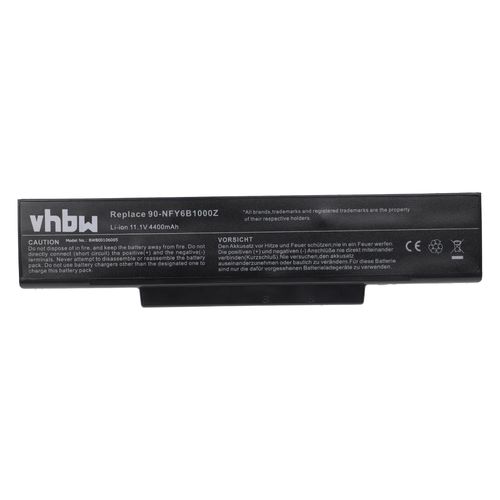 vhbw Batterie remplacement pour S9N-0362210-CE1 pour ordinateur portable (4400mAh, 11,1V, Li-ion)
