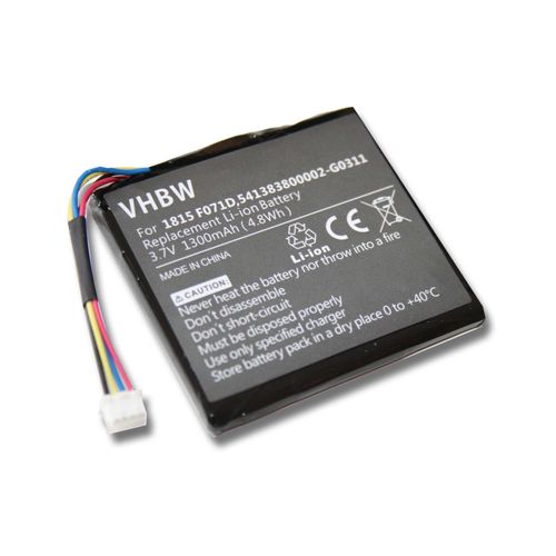 Vhbw Batterie Remplacement Pour Texas Instruments 1815 F071d, 1icp5/43/50, 3.7l1060sp, 3.7l1200sp Pour Calculatrice De Poche (1300mah, 3,7v, Li-Ion)