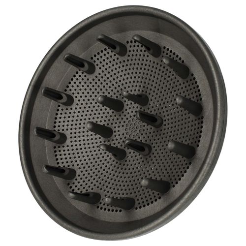 vhbw Buse diffuseur remplacement pour Dyson 967711-02, 970266-05 pour sche-cheveux - 13,6 x 13,6 cm, 109 g, gris fonc