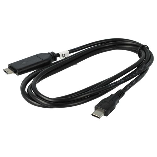 vhbw Cble de donnes USB-C compatible avec Samsung Digimax EX1, HZ10w, ES74, ES75, ES67, HZ15w, ES71, ES73, HZ1, ES70 appareil photo, 150 cm