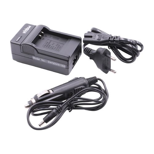 vhbw Chargeur de Batterie compatible avec Panasonic Lumix DMC-FS2, DMC-FS3, DMC-FS5, DMC-FX30 Piles de l'appareil Photo Camscope DSLR