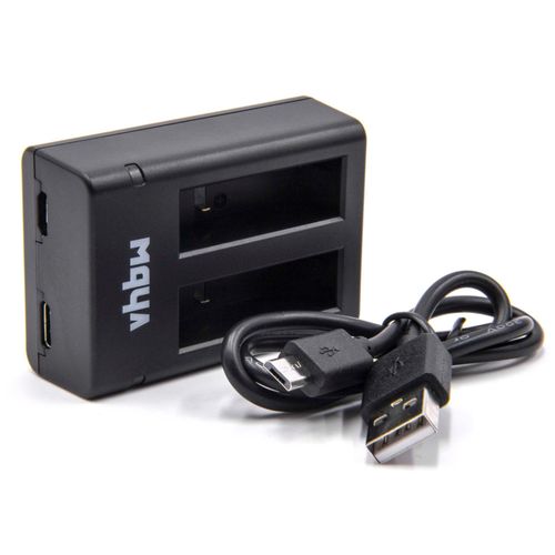 vhbw chargeur double cble de charge USB avec prise Micro-USB pour appareil photo camscope GoPro Fusion, ASBBA-001