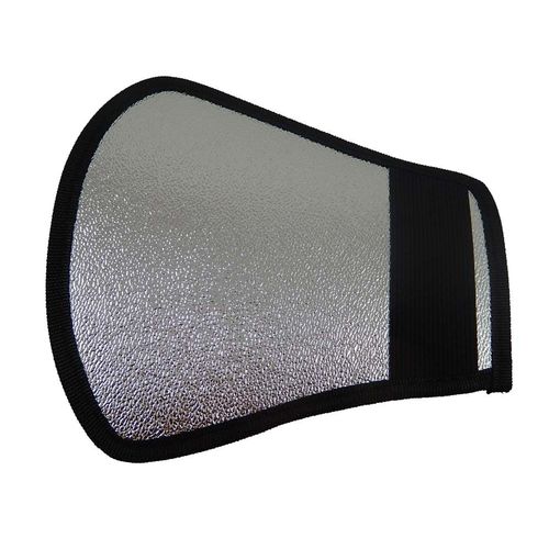 vhbw Diffuseur de flash softbox compatible avec Yongnuo YN568EX flash, appareil photo - plastique noir / argent, 18,5 x 20,3 cm