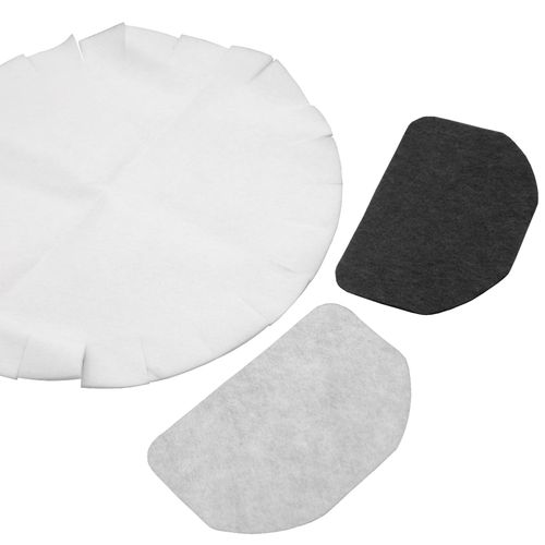 vhbw Jeu de filtres pour fritteuse, compatible avec DeLonghi D612U, D665U, D677UX, D690C, F17221, F17223, F17231, F17233, F17301, F17311, F17431
