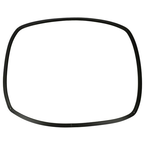 vhbw Joint compatible avec Hotpoint FB52AC#, FB51A#, FB51I#, FB23C#, FB51.1IXNE#, FB51#, FB51.1I# - 43 x 32 x 0,8 cm, avec crochets  angle noir