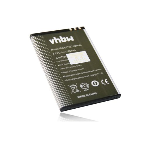Vhbw Batterie Compatible Avec Telefunken Tm400, Tm400 Cosi, Tm 400 Cosi Smartphone (1000mah, 3,7v, Li-Ion)