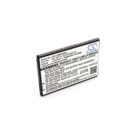 Vhbw Batterie Compatible Avec Lg K10 Pro 2017, K10 Pro 2017 Dual Sim, K10 Pro 2017 Dual Sim Td-Lte Smartphone (2200mah, 3,85v, Li-Ion)