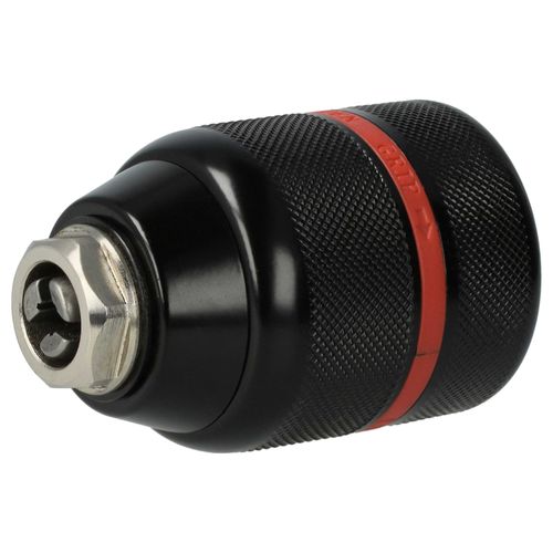Vhbw Mandrin  Serrage Rapide Compatible Avec Metabo Powermaxx Sb Basic, Sb 18 Lt Bl Pour Perceuse Sans Fil Rouge / Noir