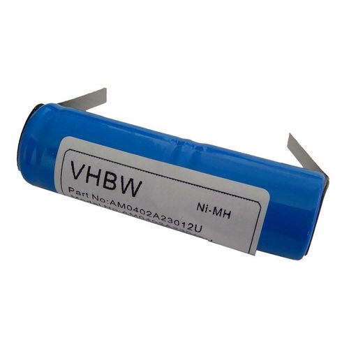 vhbw NiMH Batterie 1200mAh (2.4V) compatible avec Krups BioCare, Jet Pack brosse  dent, remplace RS-MH 3941, 2N-600AE ect.