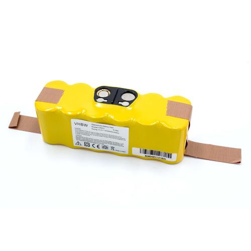 Vhbw Nimh Batterie 2000mah (14.4v) Compatible Avec Irobot Roomba 876, 882, 882e, 886, 900, 960, 980, Aps 500, R3 Remplace 11702, Vac-500nmh-33.