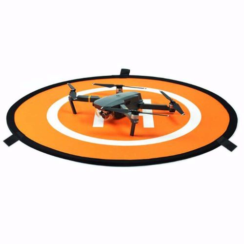 Vhbw Tapis De Rception Compatible Avec Dji Phantom 3, 4, 1, 2 Drone Multicoptre - Zone D'atterissage, 80 Cm, Pliable, Impermable