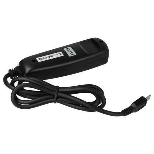 vhbw Tlcommande dclencheur avec cble compatible avec Sony HDR-CX900E, HDR-PJ410, HDR-PJ620, NEX-3N appareil photo, 1 m