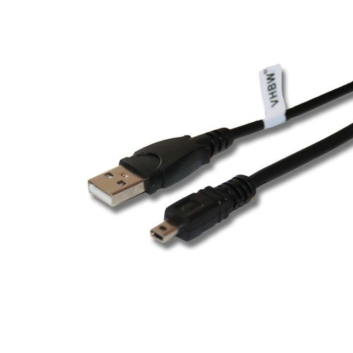 vhbw Cble USB (Standard USB Type A) 150cm compatible avec Panasonic Lumix DMC-LX7, DMC-LZ30, DMC-S1, DMC-S2, DMC-S3, DMC-S5 appareil photo