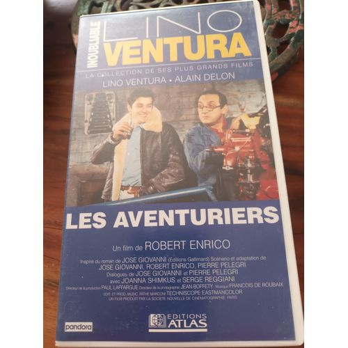 Vhs : Les Aventuriers Avec Lino Ventura Et Alain Delon
