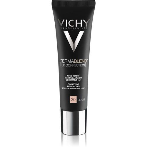 Vichy Dermablend 3d Correction Fond De Teint Lissant Correcteur Spf 25 Teinte 30 Beige 30 Ml