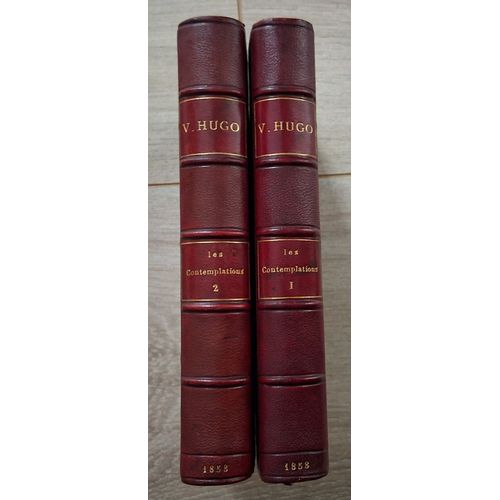 Victor Hugo Contemplations Hachette 1858   
