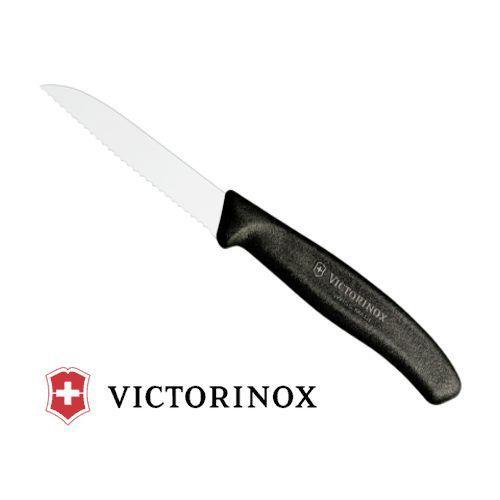 Victorinox 6.7433 - Le Couteau Du Marin Pecheur Breton - Lame Crantee Pointe Rabattue 8 Cm