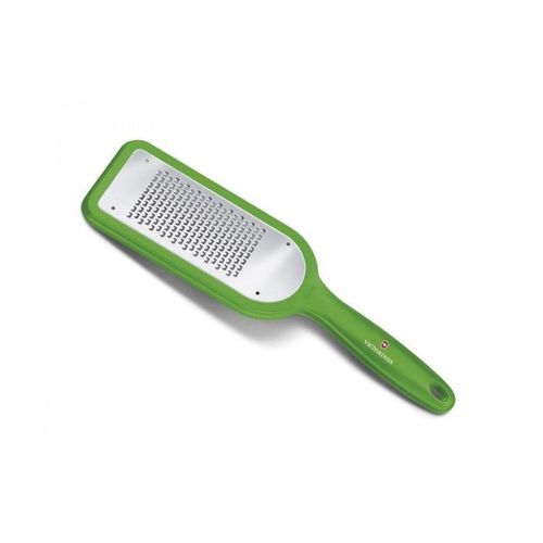 Victorinox 7.6082.4 Rpe  Lames Fines (Fromage, Chocolat, Agrumes Et pices), Manche Abs Vert Avec Pieds Silicone Antidr.