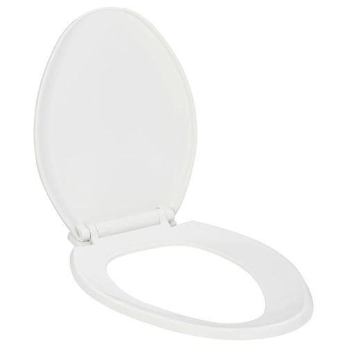 Vidaxl Abattant Wc  Fermeture En Douceur Libration Rapide Blanc