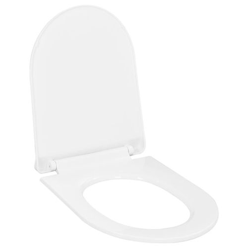 Abattant Wc  Fermeture En Douceur Libration Rapide Blanc