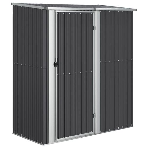 Vidaxl Abri De Jardin Anthracite 180,5x97x209,5 Cm Acier Galvanis