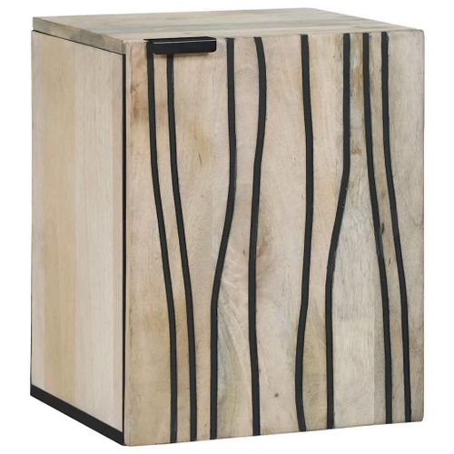 Vidaxl Armoire D'vier Avec tagre Avec Stockage Avec Porte Marron 38 X 33.5 X 48 Cm