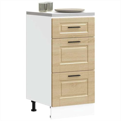Vidaxl Armoire De Cuisine Porto Chne Sonoma Bois D'ingnierie