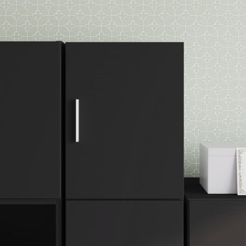 Vidaxl Armoire Murale Noir 30x42,5x40 Cm Bois D'ingnierie