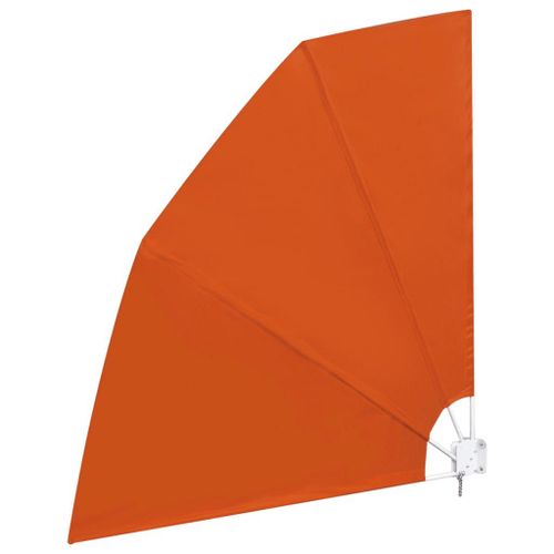 Vidaxl Auvent Latral Pliable De Balcon Terre Cuite 210 X 210 Cm