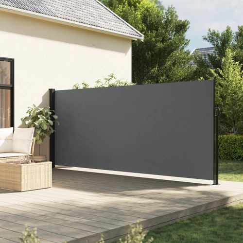 Vidaxl Auvent Latral Rtractable Anthracite 180x500 Cm