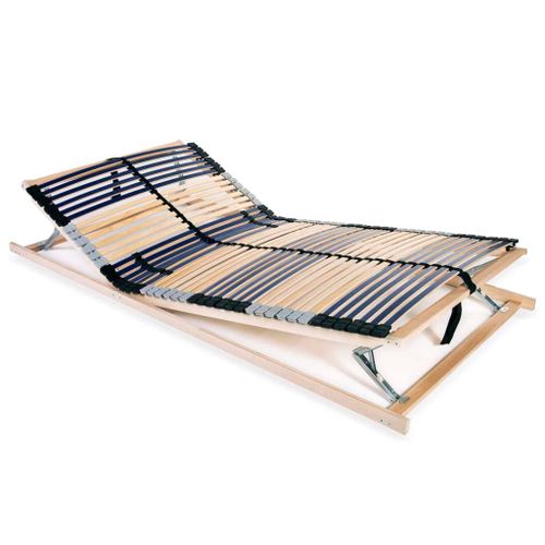 Sommier  Lattes Avec 42 Lattes 7 Zones 120 X 200 Cm