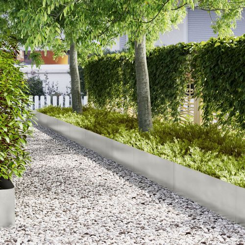 Vidaxl Bords De Pelouse 20 Pices 100x0,5x30 Cm Acier Inoxydable