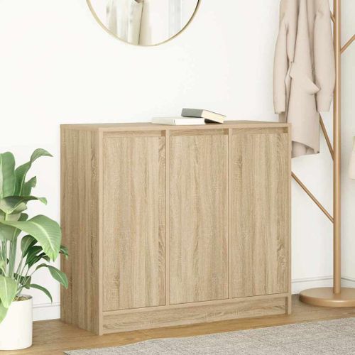 Vidaxl Buffet Chne Sonoma 85x34x76 Cm Bois D'ingnierie